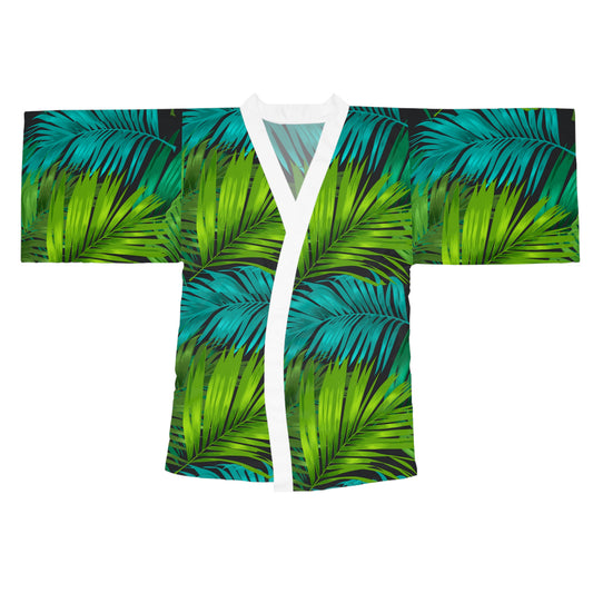 Long Sleeve Kimono Robe | Tropical Vibe