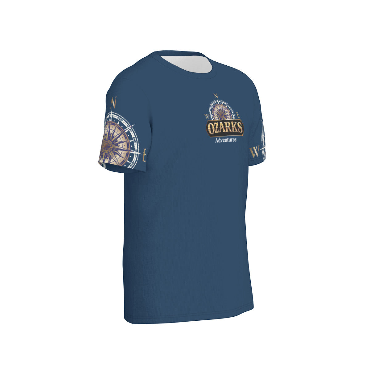 Men's O-Neck T-Shirt | 190GSM Cotton | Ozarks Essentails For Him | Ozarks Adventures