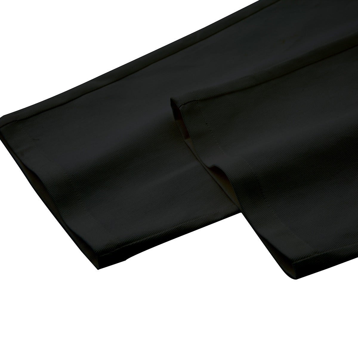 Unisex Cotton Casual Pants – Black | Dockside Drifter | 245GSM Wide Leg Trousers with Elastic Waist & Pockets