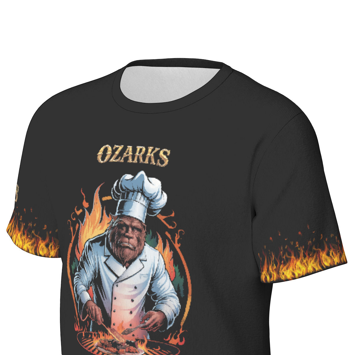 Men's O-Neck T-Shirt | 190GSM Cotton | Ozarks Essentials For Him | Ozarks On The Grill