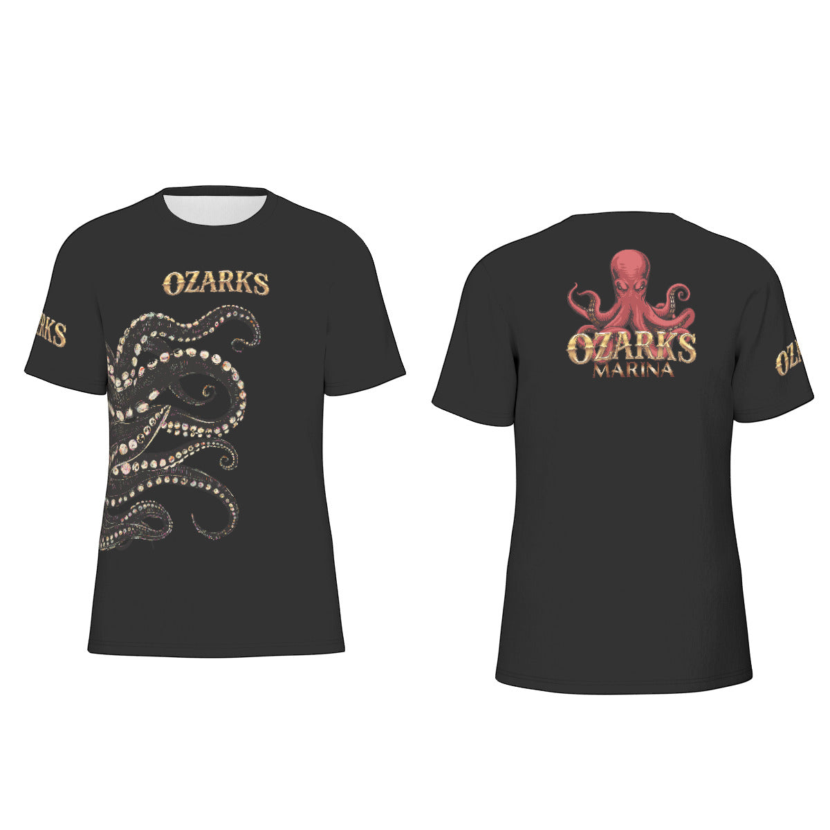 Men's O-Neck T-Shirt | 190GSM Cotton | Ozarks Essential For Him | Ozarks Marina
