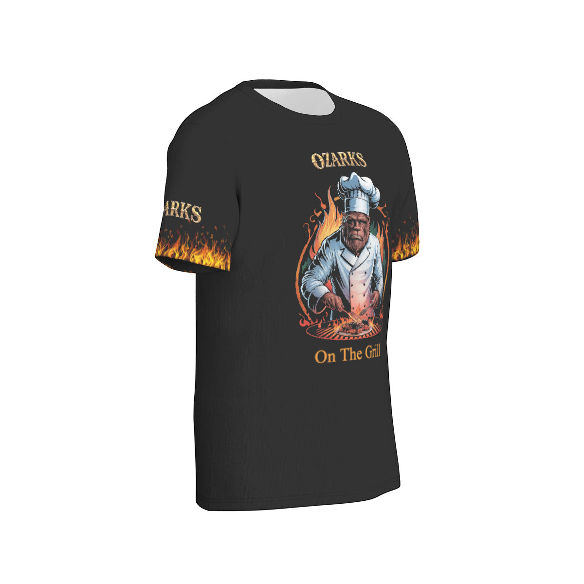 Men's O-Neck T-Shirt | 190GSM Cotton | Ozarks Essentials For Him | Ozarks On The Grill