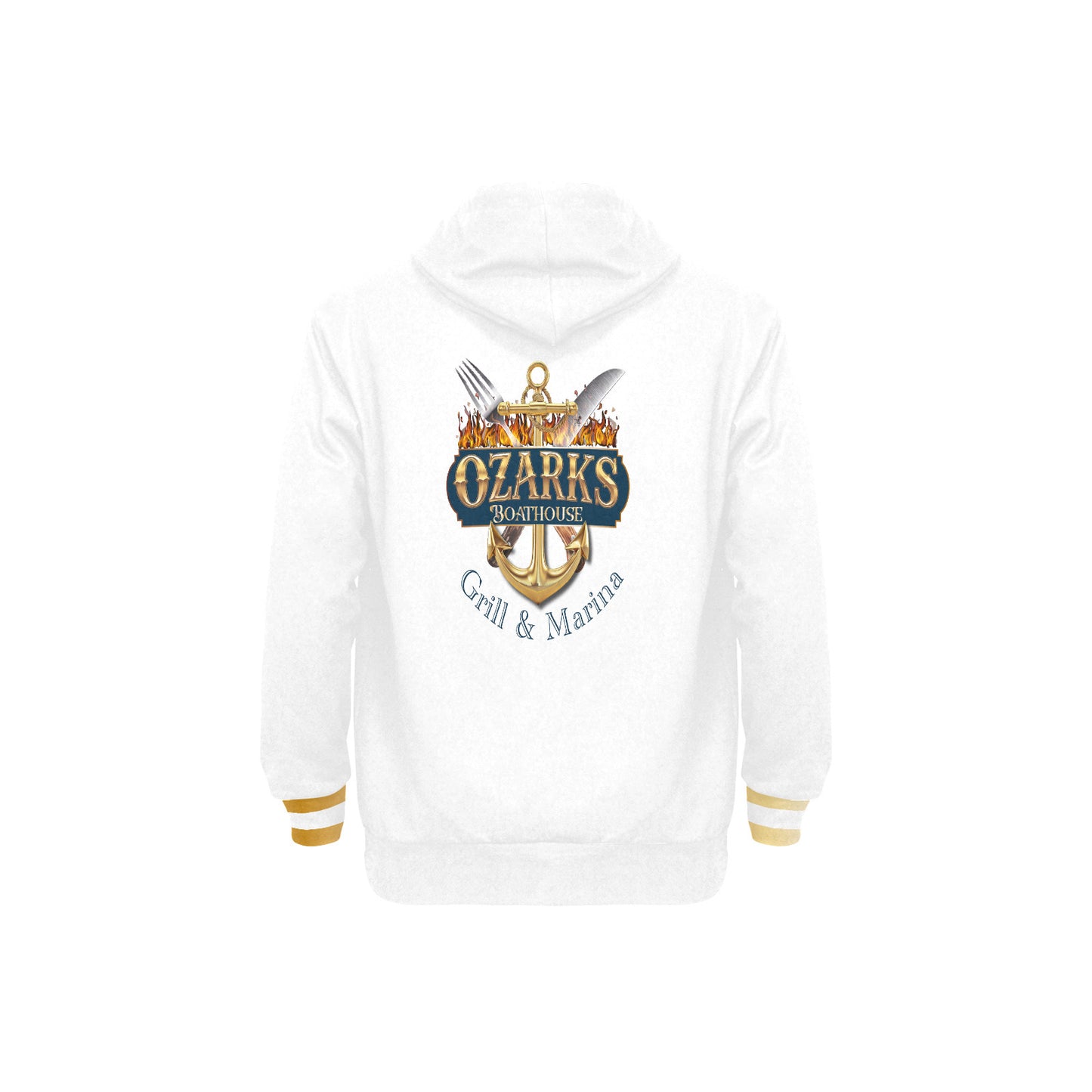 Men's Long Sleeve Fleece Hoodie | Ozarks Essentials For Him | Ozarks Boathouse Grill & Marina