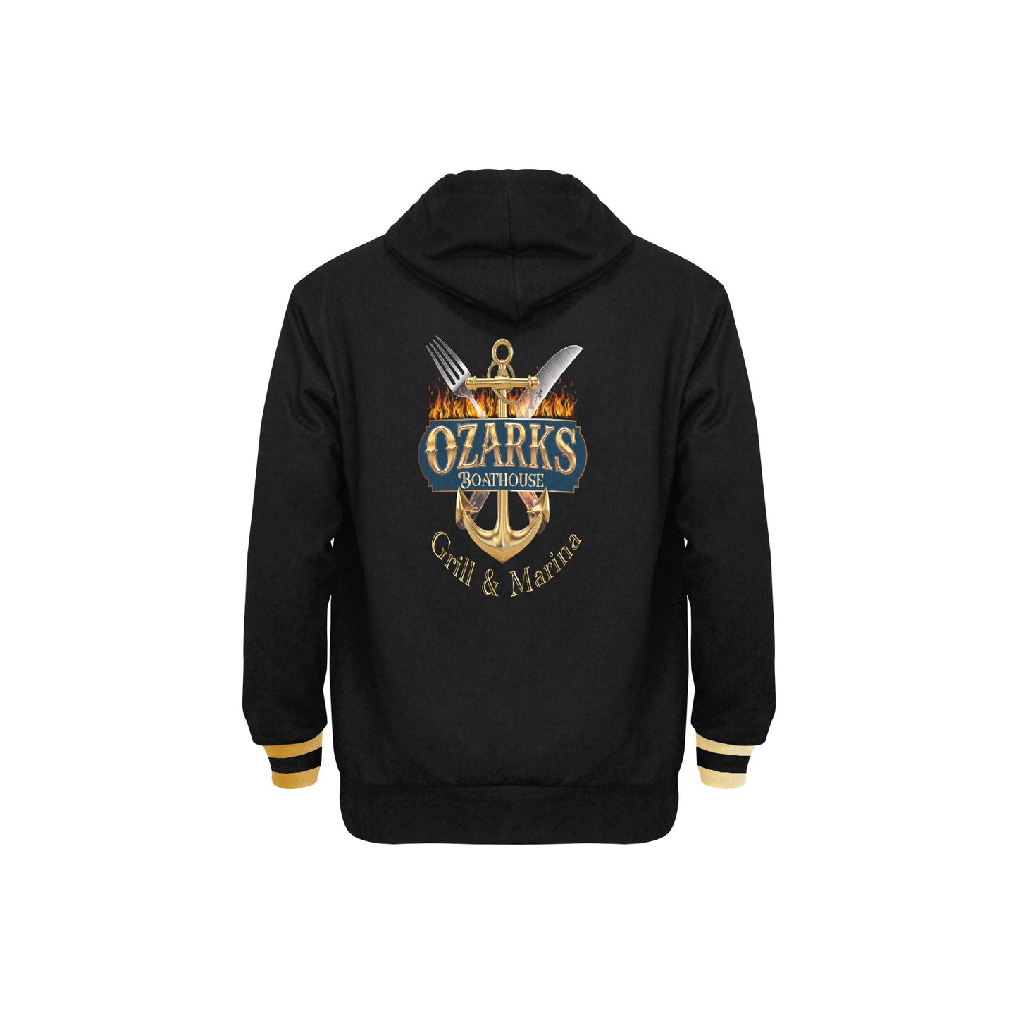 Men's Long Sleeve Fleece Hoodie | Ozarks Essentials For Him | Ozarks Boathouse Grill & Marina