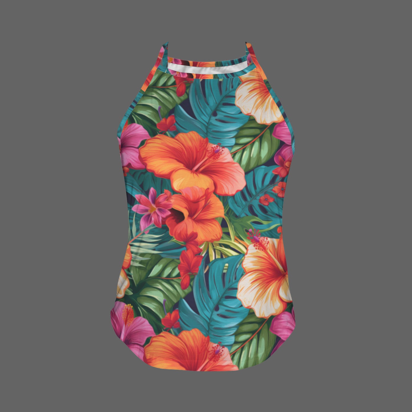 Women's Sleeveless Tank Tops exotic Hibiscus flower