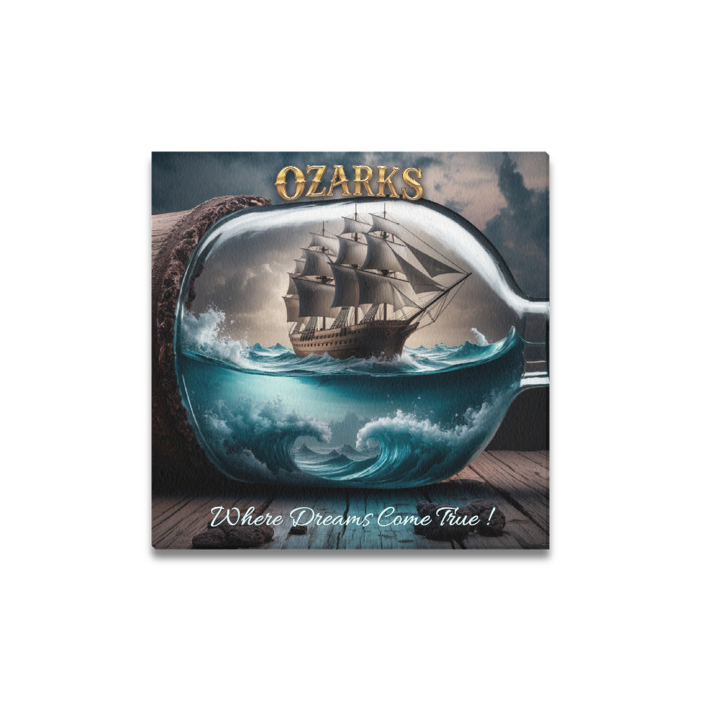 Canvas Print Wall Art 16"x16" |Nautical Home & Decor | Ozarks Where Dreams Come True !