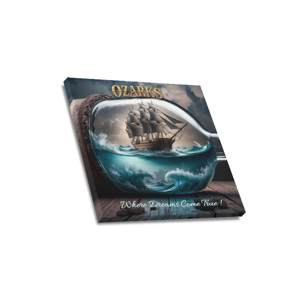 Canvas Print Wall Art 16"x16" |Nautical Home & Decor | Ozarks Where Dreams Come True !