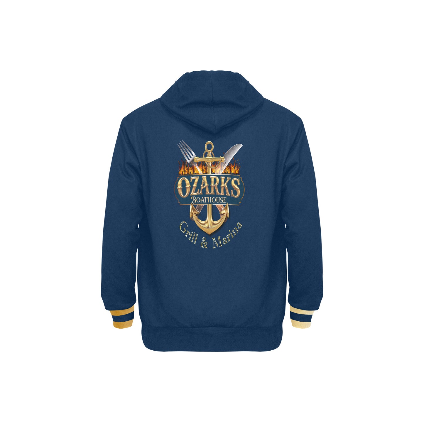 Men's Long Sleeve Fleece Hoodie | Ozarks Essentials For Him | Ozarks Boathouse Grill & Marina