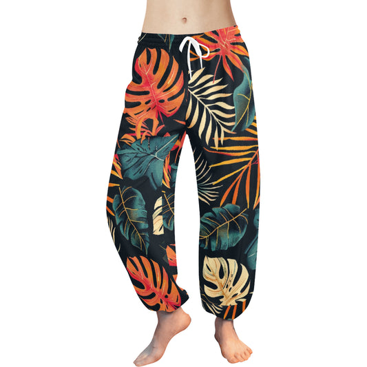 Women's All Over Print Harem Pants (Model L18) | Tropical Vibe