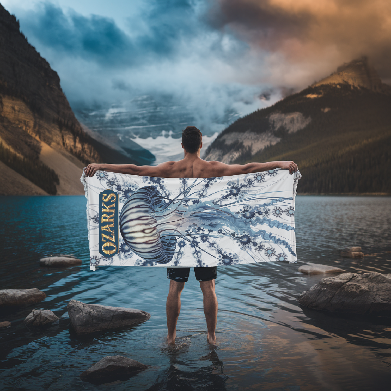 Ozarks Beach Towel