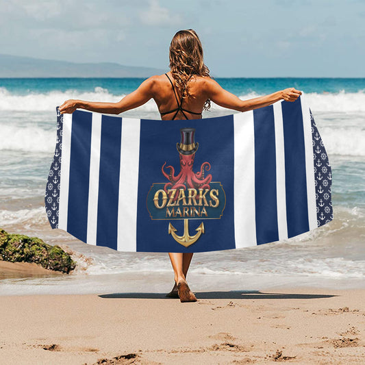 Beach Towel Suede  31.5"x 71"| Ozarks Beach Towel | Ozarks Marina