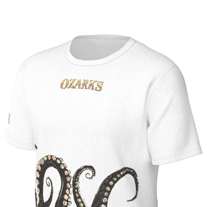 Men's O-Neck T-Shirt | 190GSM Cotton | Ozarks Essentials For Him | Ozarks Marina White