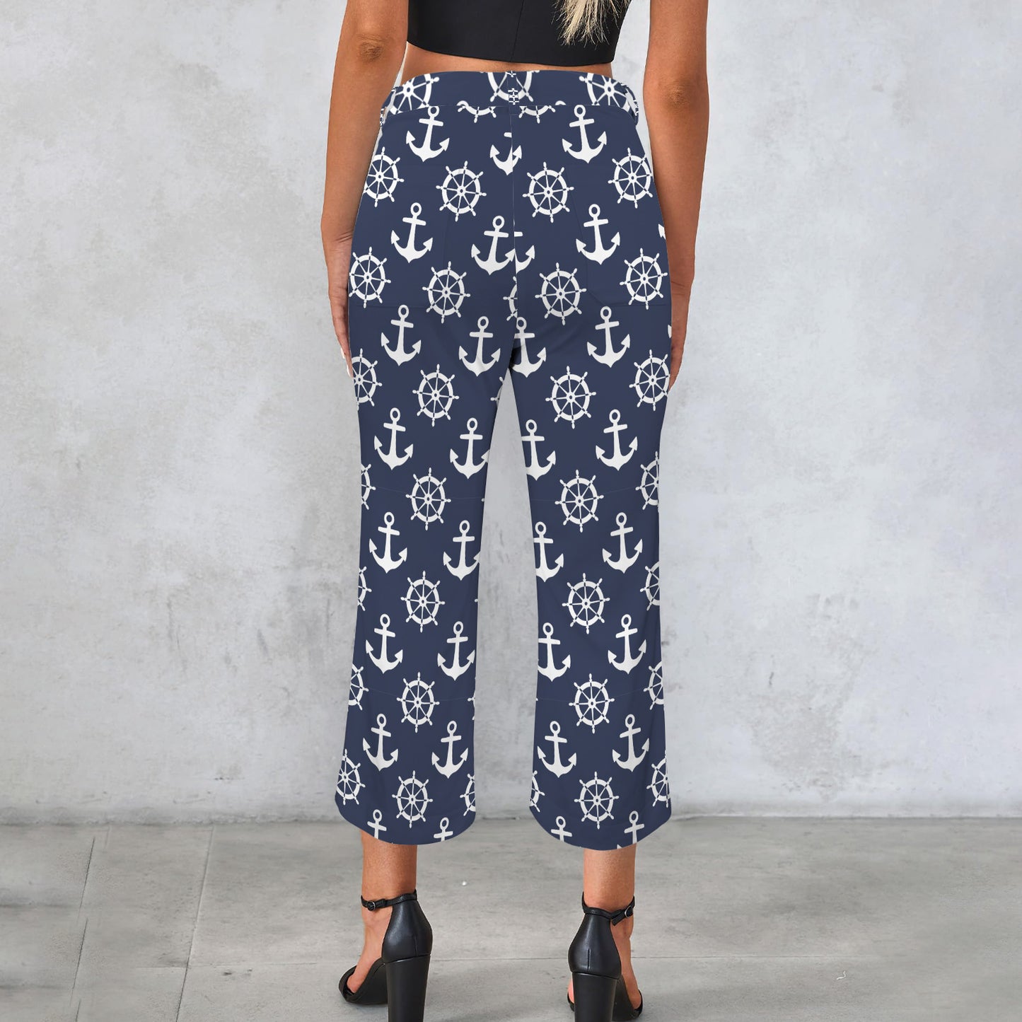 anchors & wheels pattern