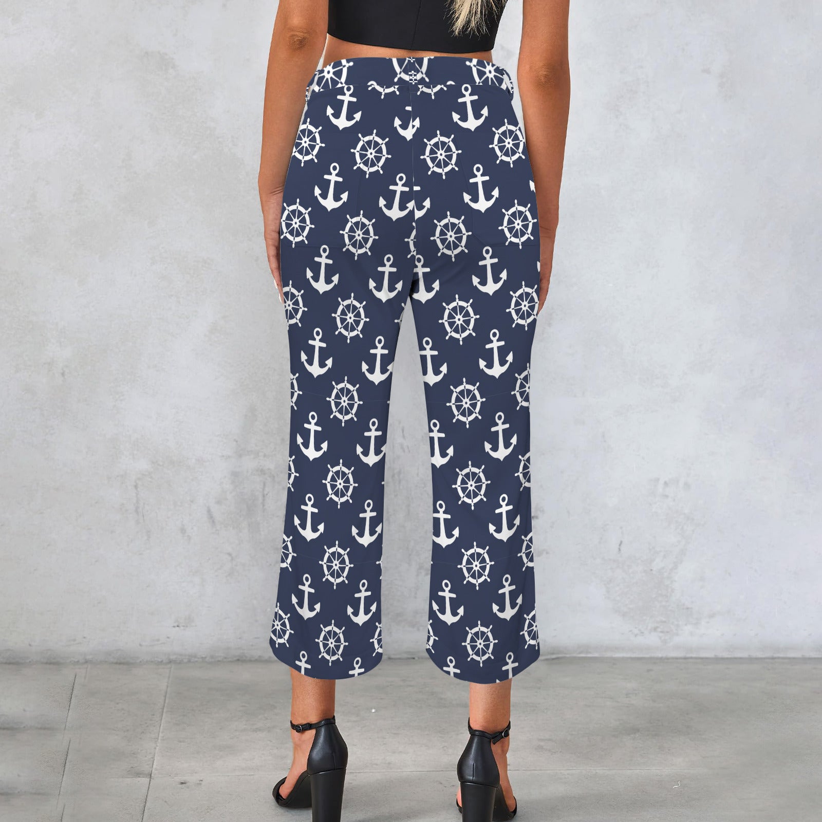 anchors & wheels pattern