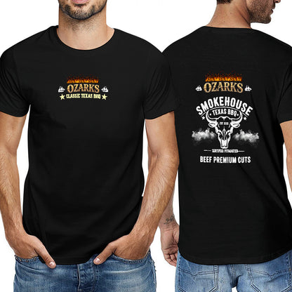 New 150g Men's  Short Sleeve T-shirt | Smokehouse | Beef Premium Cuts