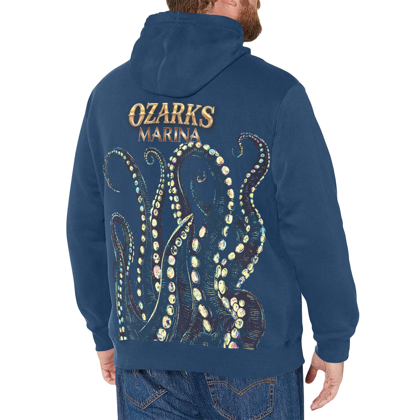 Men's Long Sleeve Fleece Hoodie | Ozarks Essentials For Him | Ozarks Pulp Legs