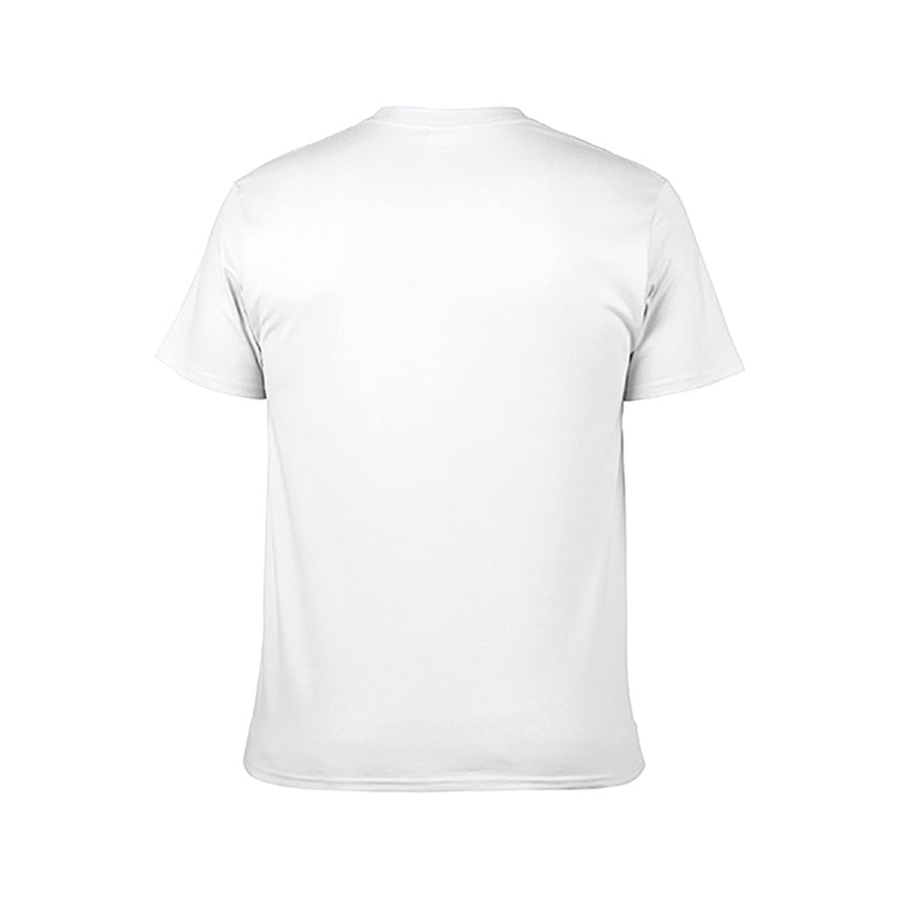 New 150g Men's  Short Sleeve T-shirt | Smoking Bad  White