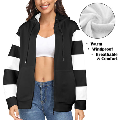 Women's Fleece Full-Zip Hoodie | Corgie Captain