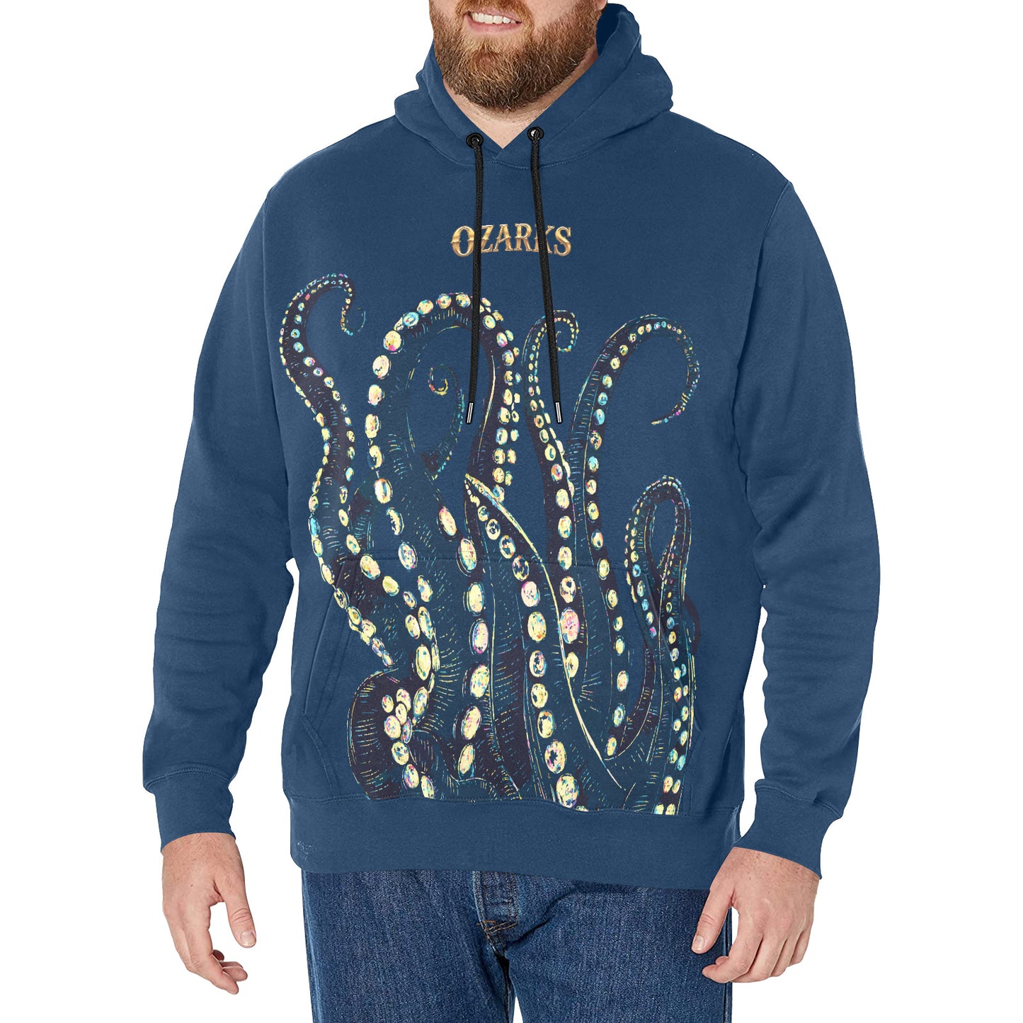 Men's Long Sleeve Fleece Hoodie | Ozarks Essentials For Him | Ozarks Pulp Legs