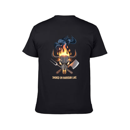 New 150g Men's  Short Sleeve T-shirt |Smoked on Harrison Lake
